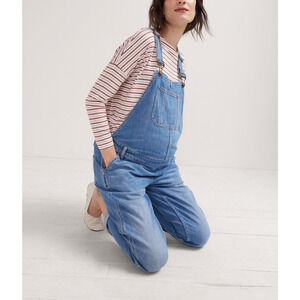 Hatch Blue Denim Overalls XS